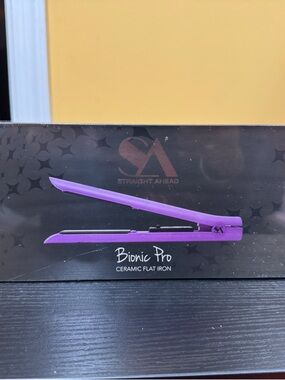 Straight Ahead- Purple Ceramic Flat Iron - Bionic Pro